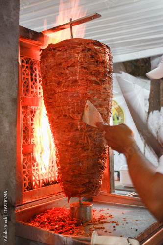 Trompo al pastor photo