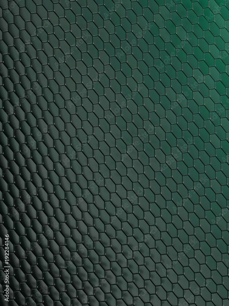 3d render hexagonal tile background 3d render hexagonal tile background