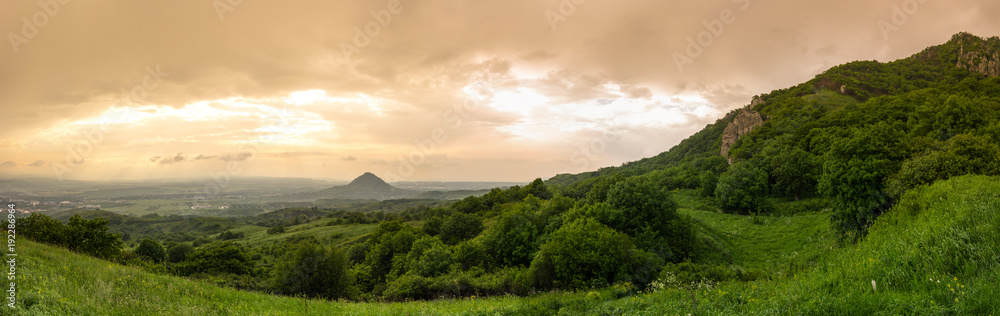 Panoramic view of Stavropol region