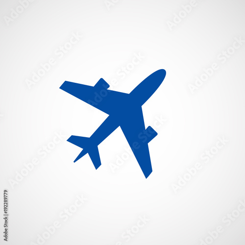 Vector airplane.