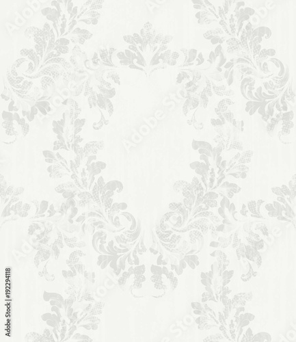Beautiful floral pattern element Vector. Fabric design textures