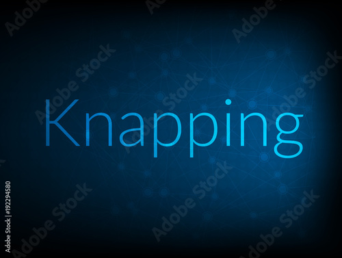 Knapping abstract Technology Backgound