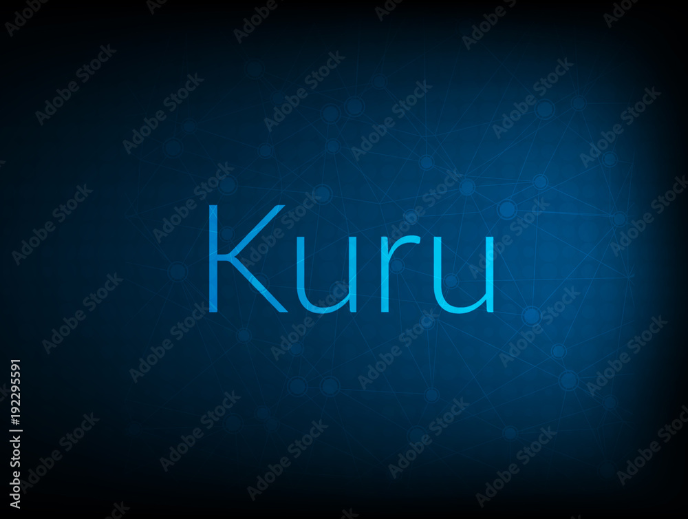 Kuru abstract Technology Backgound