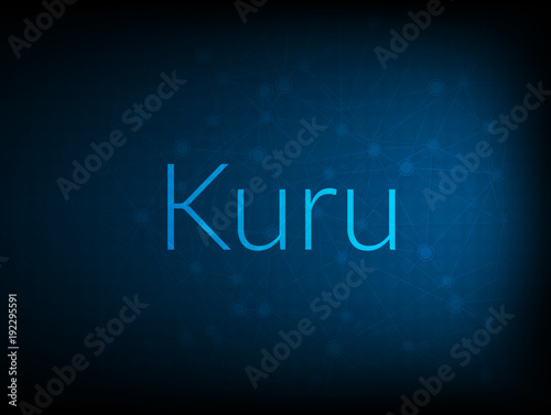 Kuru abstract Technology Backgound