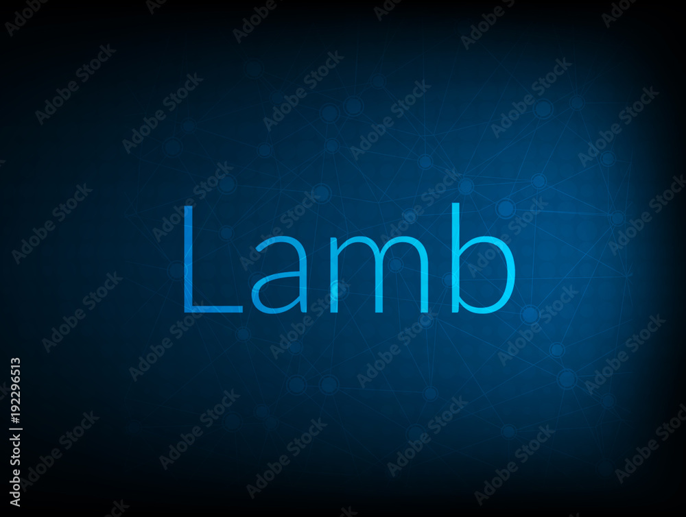 Lamb abstract Technology Backgound
