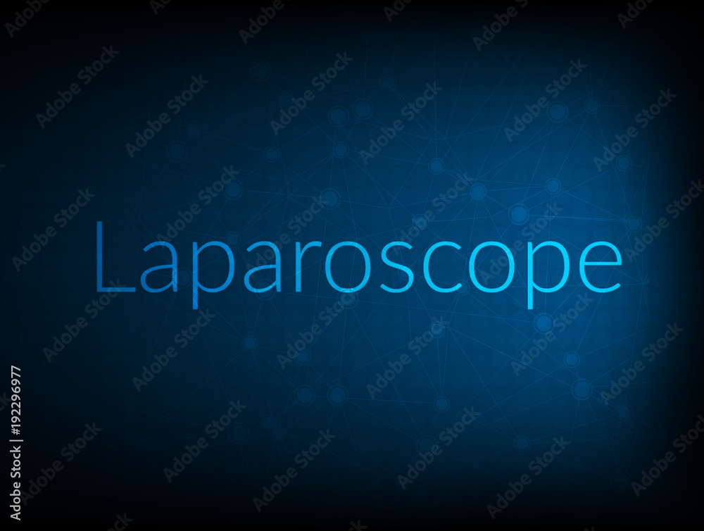 Laparoscope abstract Technology Backgound