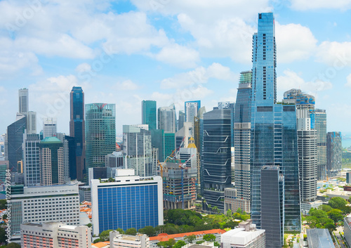 Singapore Downtown business...