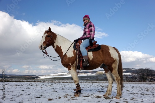 reiten im winter