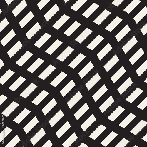 Vector seamless zigzag line pattern. Abstract stylish geometric background. Repeating lattice background