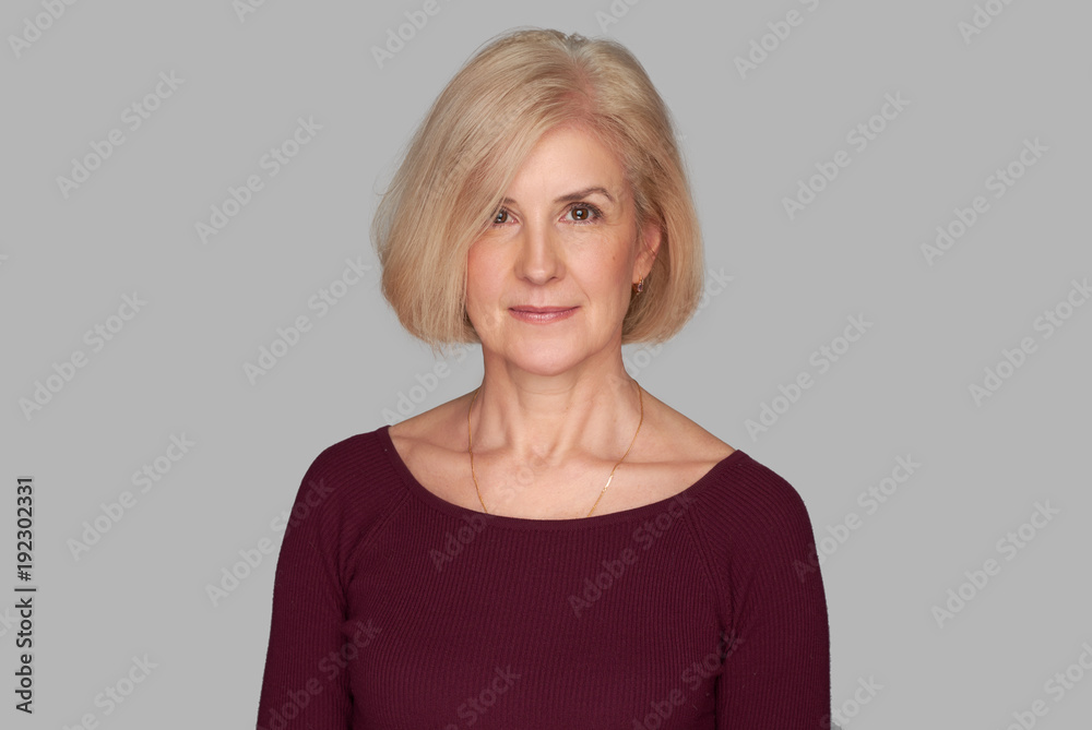 Beautiful old woman portrait Beautiful old woman portrait