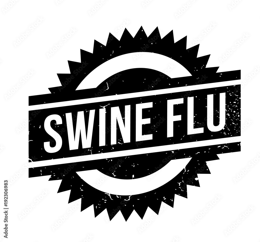 Swine Flu rubber stamp. Grunge design with dust scratches. Effects can be easily removed for a clean, crisp look. Color is easily changed. Swine Flu rubber stamp. Grunge design with dust scratches. Effects can be easily removed for a clean, crisp look. Color is easily changed.