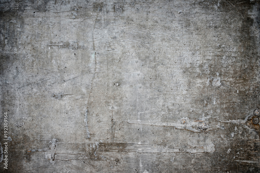 Old grungy texture, grey concrete wall, copy space