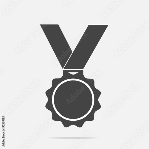 Vector icon medal. Medal of Honor, congratulations.