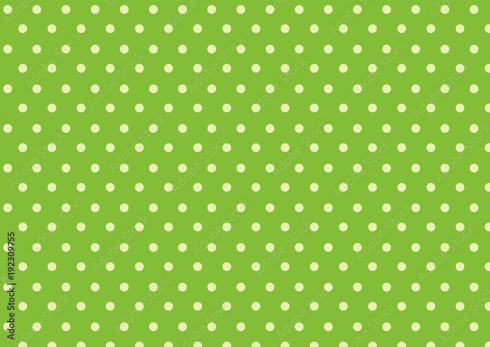 Green dots background