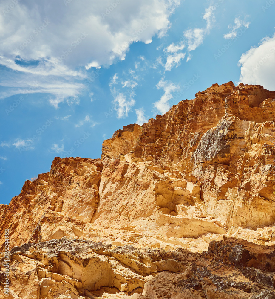 Fototapeta premium Rock formations in the Avakas gorge
