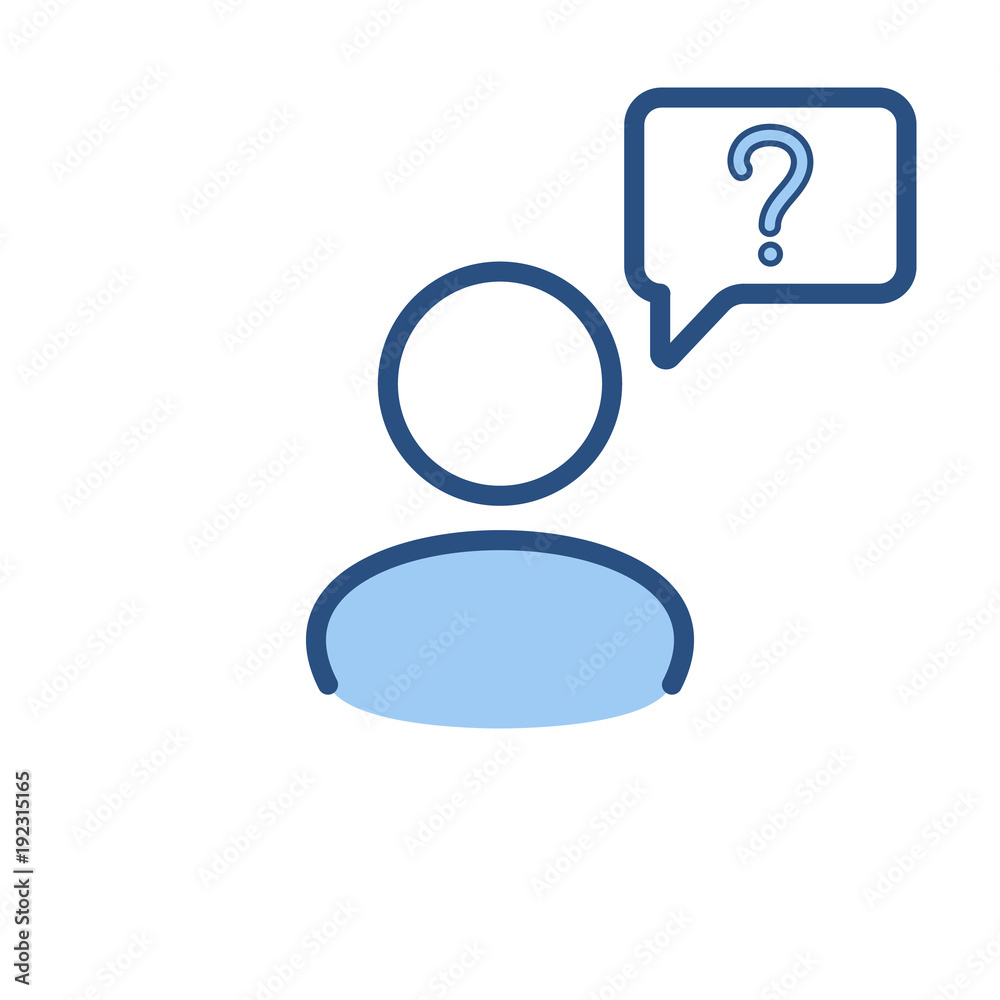 Speech bubble user icon. Communication, people talk icon Speech bubble user icon. Communication, people talk icon