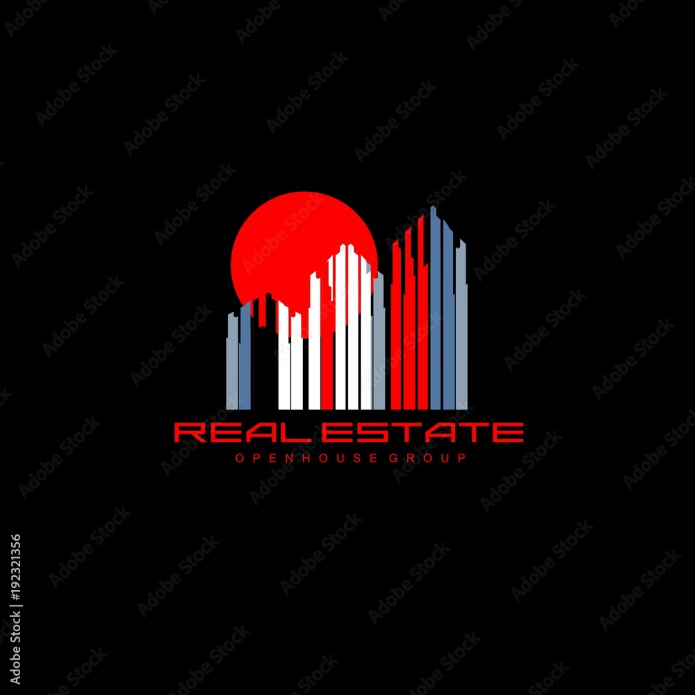 Logo template real estate, apartment, condo, house, rental, business. brand, branding, logotype, company, corporate, identity. Clean, modern and elegant style design Logo template real estate, apartment, condo, house, rental, business. brand, branding, logotype, company, corporate, identity. Clean, modern and elegant style design