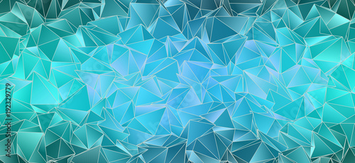 Abstract polygonal background