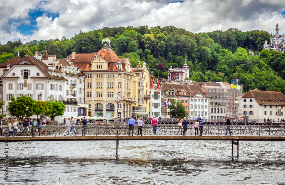Obraz premium Cityscape of Lucerne, Switzerland