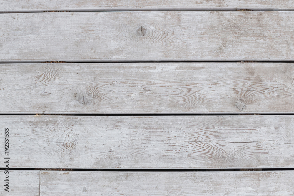 Texture horizontal white wooden boards Texture horizontal white wooden boards