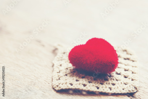 Top view image of heart sha...