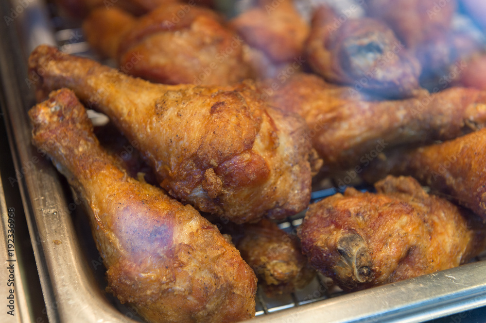 fried chicken on Street food ,Taipei ,Taiwan fried chicken on Street food ,Taipei ,Taiwan