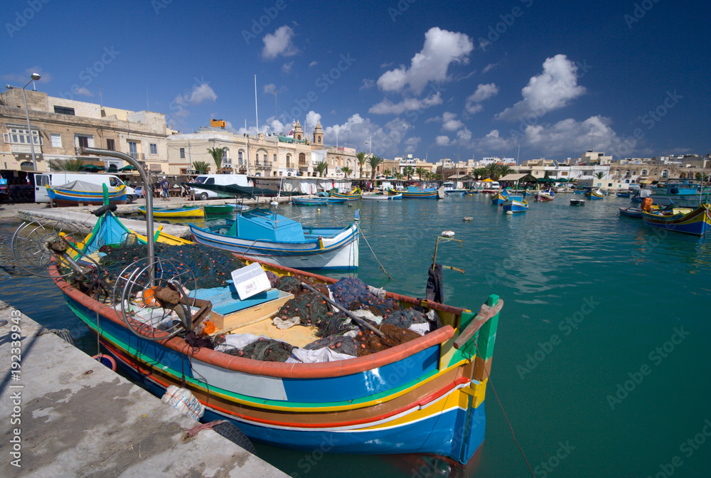 Marsaxlokk Harbor, Malta