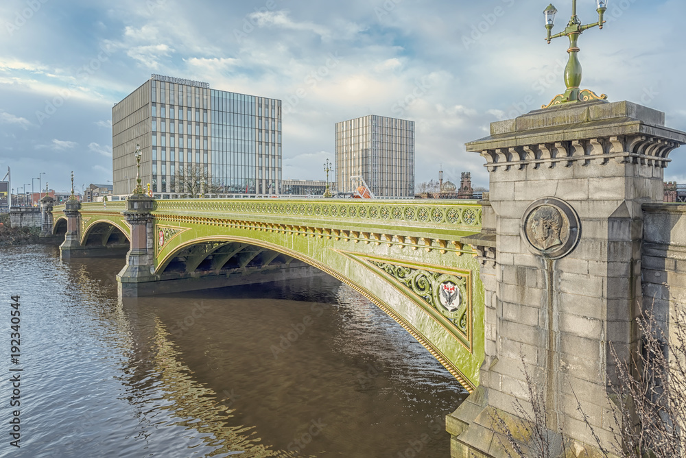 Obraz premium Glasgow Albert Bridge