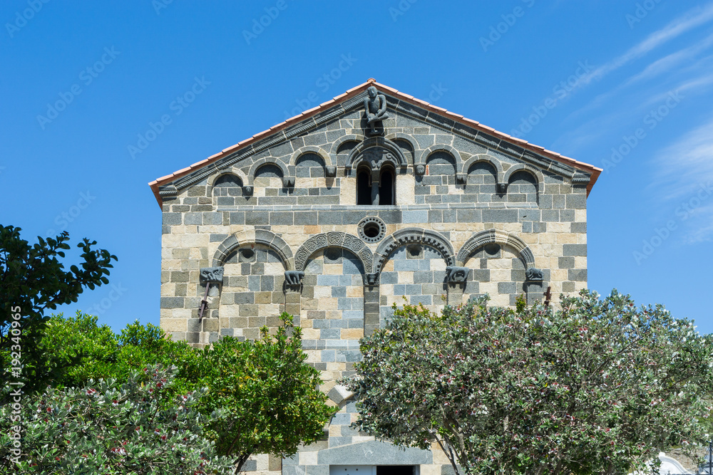 Kirche der Dreifaltigkeit in Aregno auf Korsika
