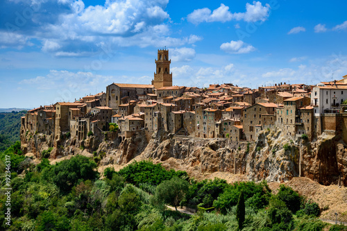 Pitigliano, Toskania, Włochy