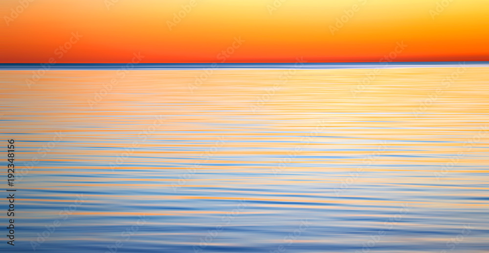 Obraz premium Ocean Sunset Abstract