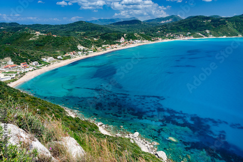 Porto Timoni beach, Korfu, Grecja