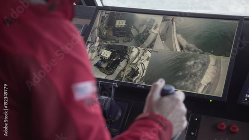 Steering A Ship in the Control Room