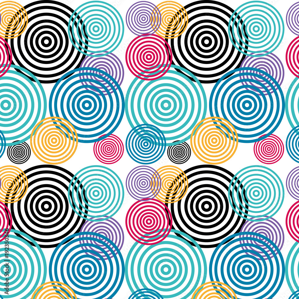 colors geometric pattern background vector illustration design