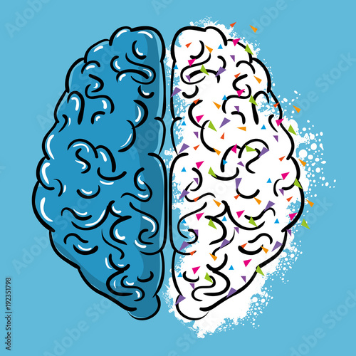 creative mind set icons vector illustration design