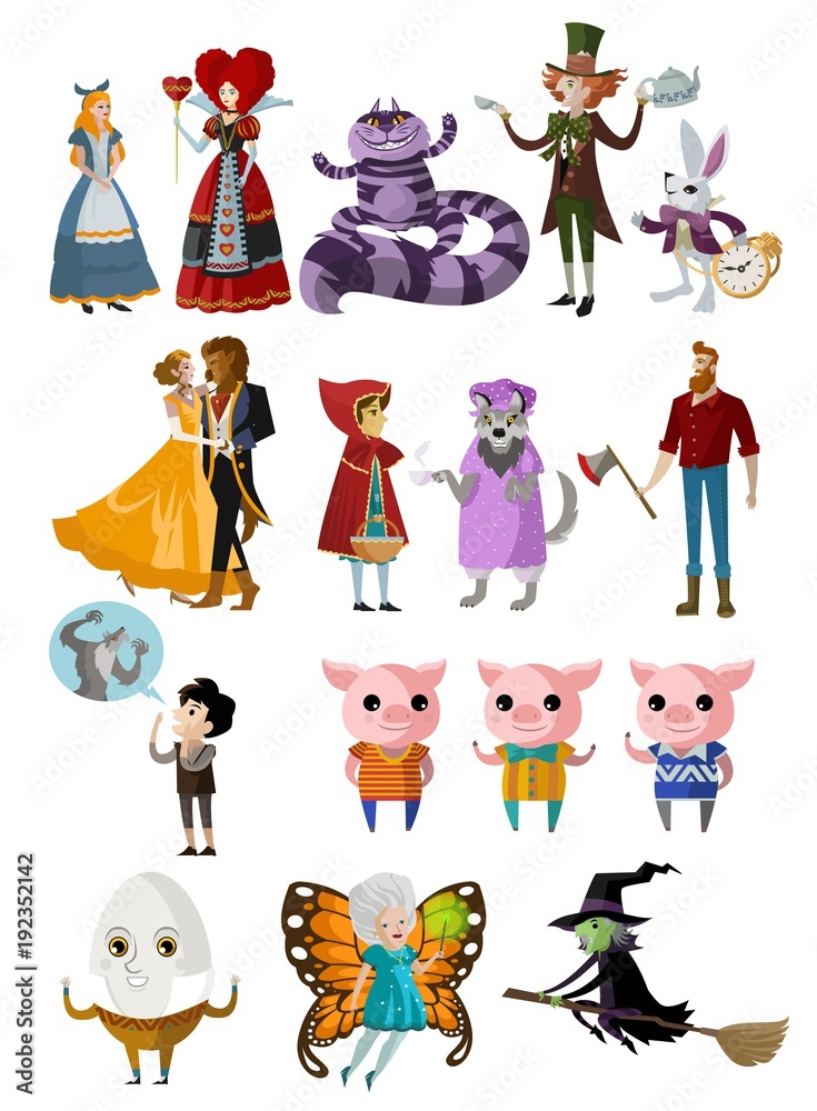 fantasy fables characters collection fantasy fables characters collection