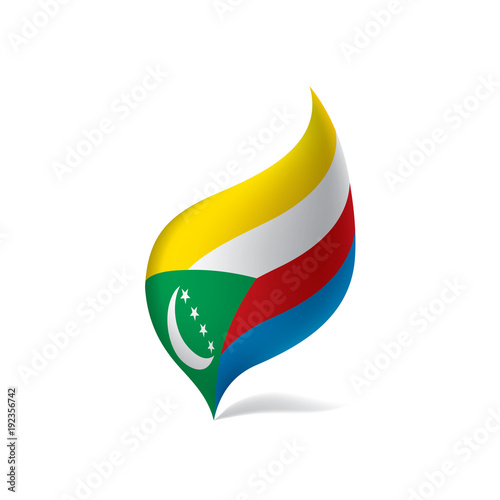 Free Download Comoros flag, vector illustration - GFXLoad