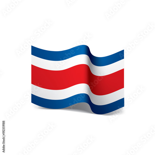 Costa Rica flag, vector illustration Free Download Costa Rica flag, vector illustration - GFXLoad