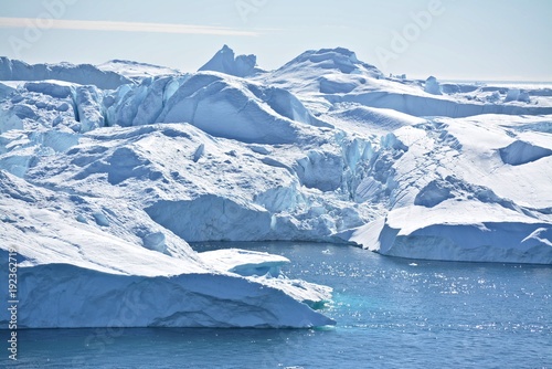 atemberaubende Eisberge Ilulissat Grönland