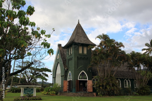 Kirche in Hanalei Kauai Hawaii USA