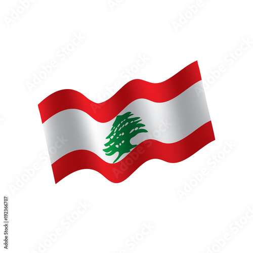 Free Download Lebanese flag, vector illustration - GFXLoad