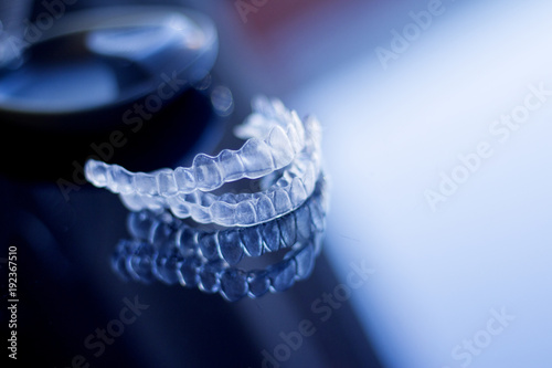 Invisible dental orthodontics photo