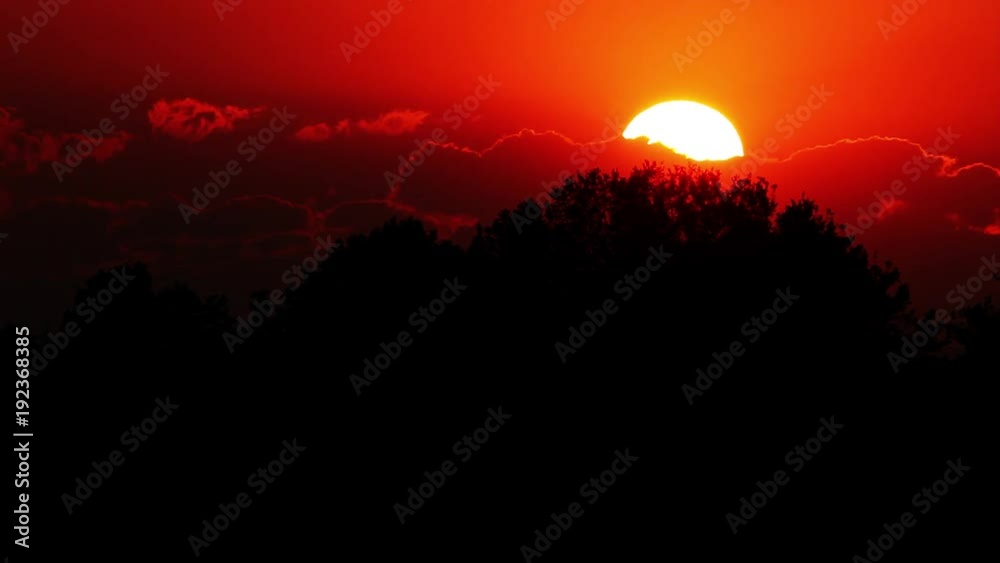 big sun sunset time lapse big sun sunset time lapse