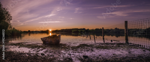 Sunset Boat