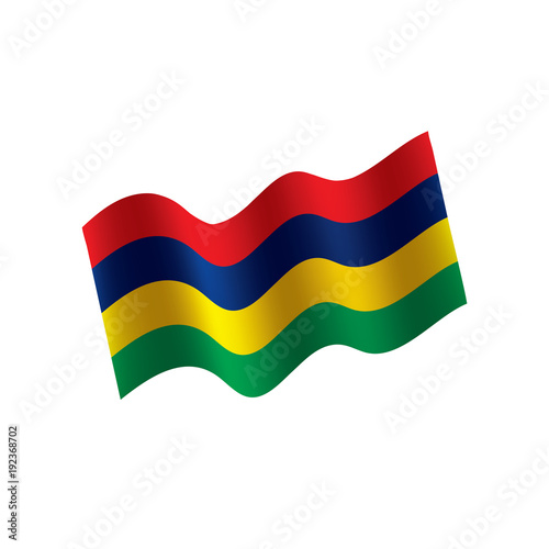 Mauritius flag, vector illustration Free Download Mauritius flag, vector illustration - GFXLoad