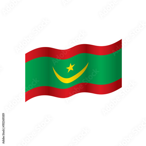 Free Download Mauritania flag, vector illustration - GFXLoad