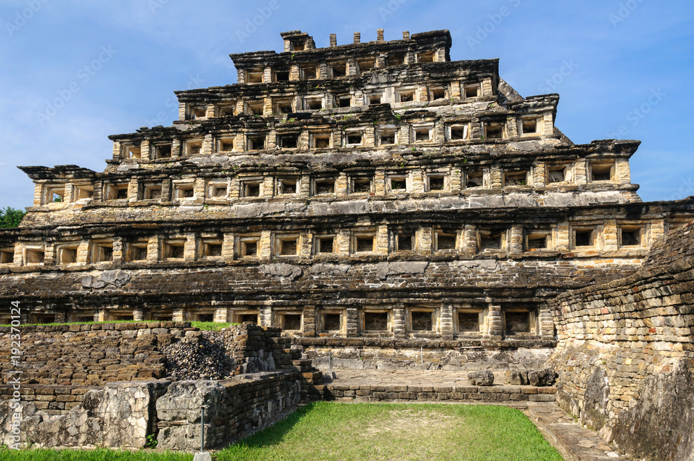 Pyramid of the Niches, El Tajin, Veracruz, Mexico
