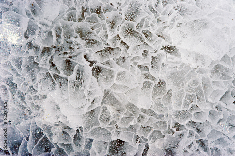 Obraz premium Ice. Close up.