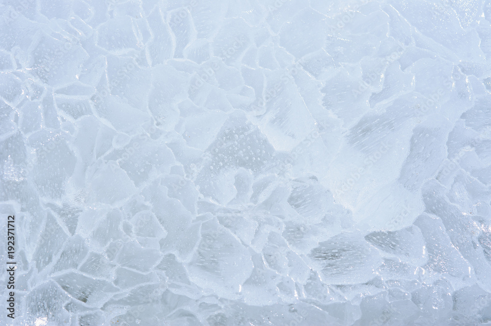 Obraz premium Ice. Close up.