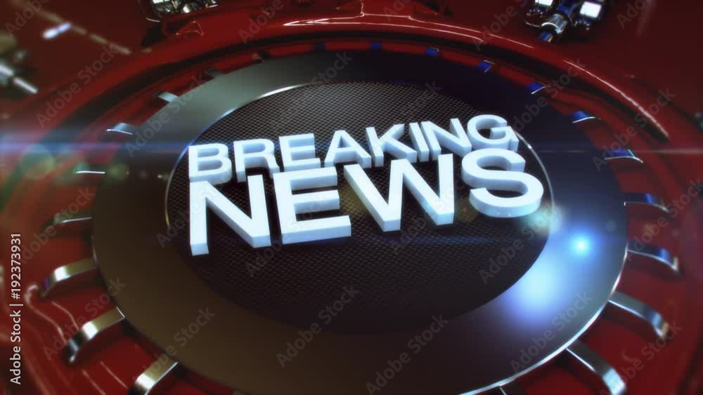 Breaking News intro in 4K